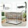 Dog Crate Medium Large Dogs 91cm X 62 X 68cm, Black Range Sizes Image 4