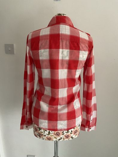 Abercrombie xl kids check shirt.  Fit small adult
