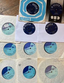 The Furey Brothers and DaveyArthur/Billy Fury joblot of 11 singles
