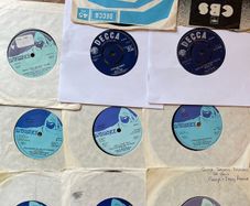 The Furey Brothers and DaveyArthur/Billy Fury joblot of 11 singles