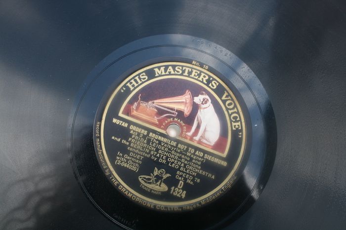 Antique Gramophone records