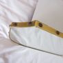 Vintage Art Deco  Mirror with Brass Studded Border Image 9