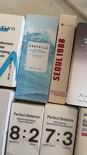 Left over viral Korean skincare new