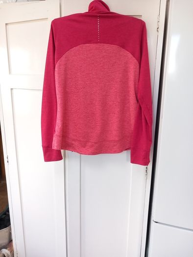 M&S Coral Zip Front Casual Top S16