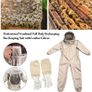 BRAND NEW Bee Keeping Suit With Leather Gloves Coffee Color Image 4
