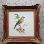 Antique porcelain handpainted tile Image 2