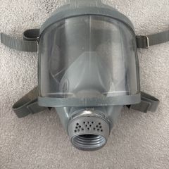 Scott Sari Face Mask used in good condition for CBRN protection.