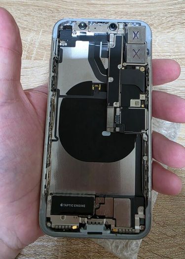 Apple iPhone X White middle chassis