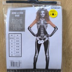 Skeleton Halloween Costume Adult Medium