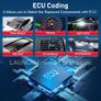 Thinkdiag 2 Ediag plus obd2 diagnostic tools add CAN FD protocol ECU coding Active test 15 Reset Service All system OBD2 scanner Image 9