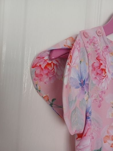 Girls Next Pink Floral Jumpsuit Age 6 Original price 25