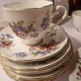 17 Piece Vintage Royal Grafton Fine Bone China Tea Set Image 2