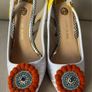 River Island White High Heel shoes Image 2