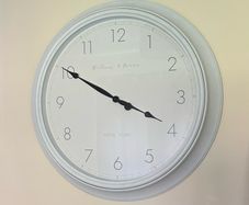 Extra Large White Wall Clock