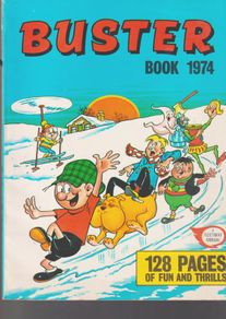 Buster Annual 1974 Fleetway Uk Soft Back Book