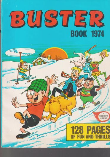 Buster Annual 1974 Fleetway Uk Soft Back Book