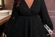 BNWT Sparkly Black Dress size 20