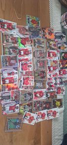 manchester football cards and stickers bundle