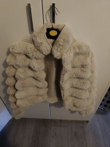 Bubble fur coat