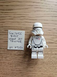 lego sw1055 first order jet trooper, set 75250