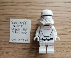 lego sw1055 first order jet trooper, set 75250