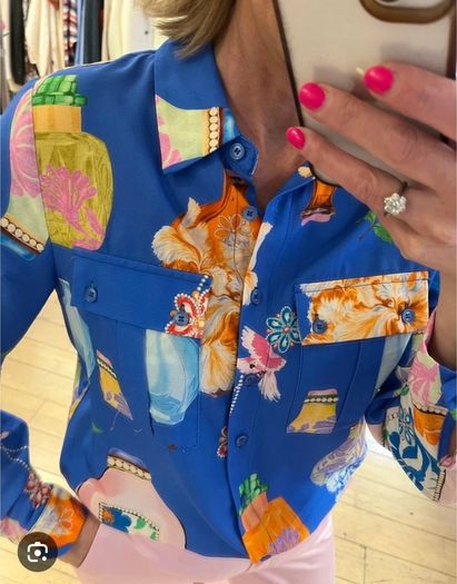 High end blouse/shirt by The Girls Curiosity size XL UK 14