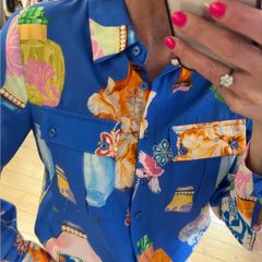 High end blouse/shirt by The Girls Curiosity size XL UK 14