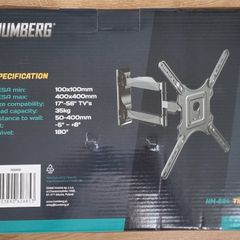 TV Wall Mount Bracket Arm Tilt Swivel 17-56"