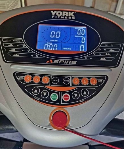 York aspire treadmill 1-16km / 1-10% incline