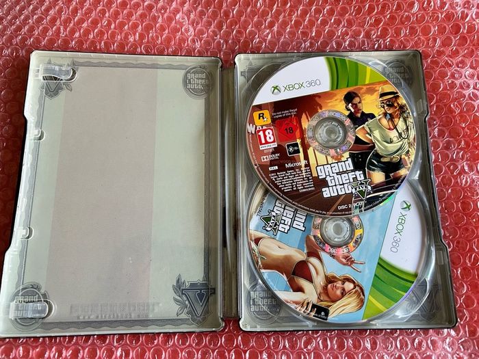 Grand Theft Auto V Steelbook Xbox 360