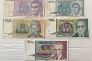 Set of Yugoslavian notes Dinara