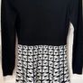 Exquisite Karen Millen Geo Print Knit A Line Dress Image 2