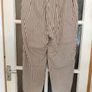 Striped Elasticated Waist Trousers Fits UK 12 to14 Wardrobe Clear out Image 3