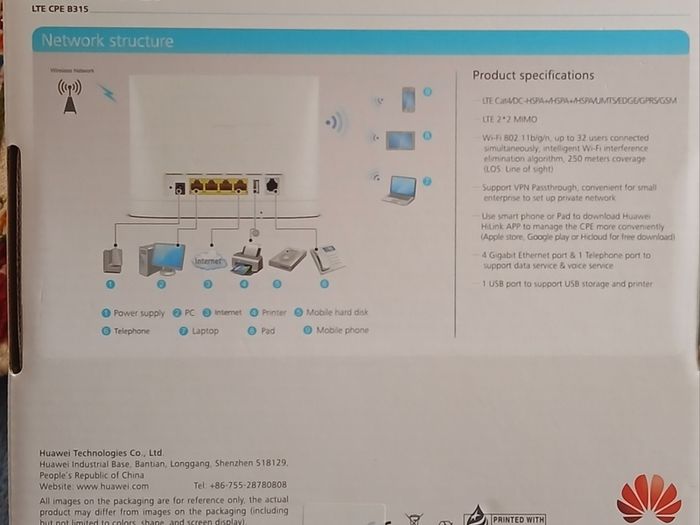 Huawei wireless home router