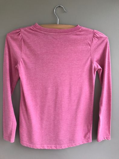 Age 10 to 11 pink girls longsleeved top