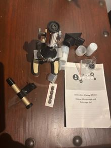 Fusion Science C5060 Deluxe Microscope and Telescope Set.
