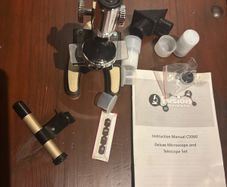 Fusion Science C5060 Deluxe Microscope and Telescope Set.