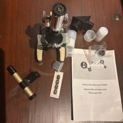 Fusion Science C5060 Deluxe Microscope and Telescope Set.