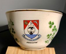 Arklow Pottery tea or sugar bowl