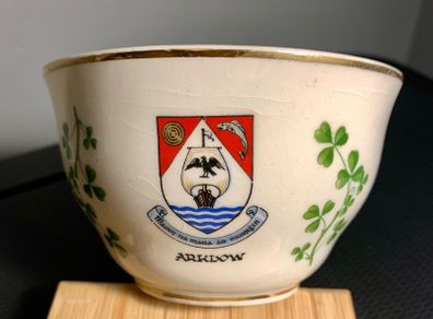 Arklow Pottery tea or sugar bowl