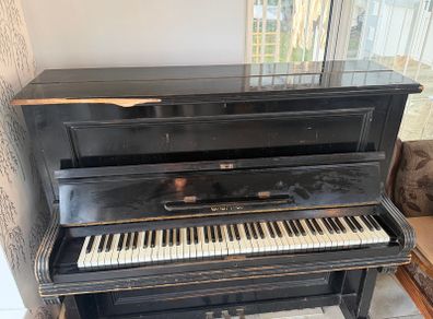Thurmer Upright Piano Vintage German Piano