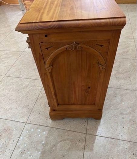 2 x Bedside Locker - Solid