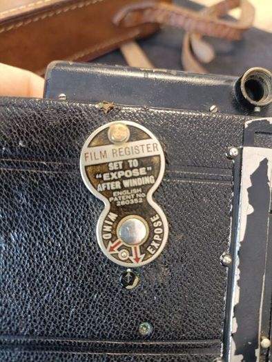 very old camera manufactured by ENSIGN 1930
