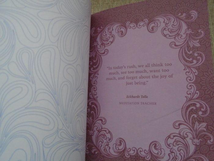 Calming,Meditative and mindful activity,Colour  book. Hardback book, Activity book, Stickers