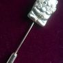 Vintage Forever Friends Stick Pin Broach Badge Andrew Goldsword Gold Tone Bear Image 3