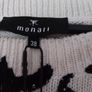 Monari Leopard Print Cotton Knit Jumper - Creamy Beige - UK 12 - BNWT RRP 150 Image 10