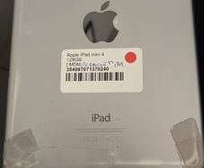 iPad mini 4. Storage 128