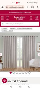 Curtains NEW two pairs 90x90