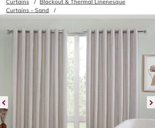 Curtains NEW two pairs 90x90