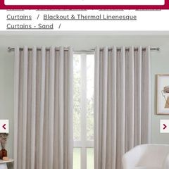 Curtains NEW two pairs 90x90